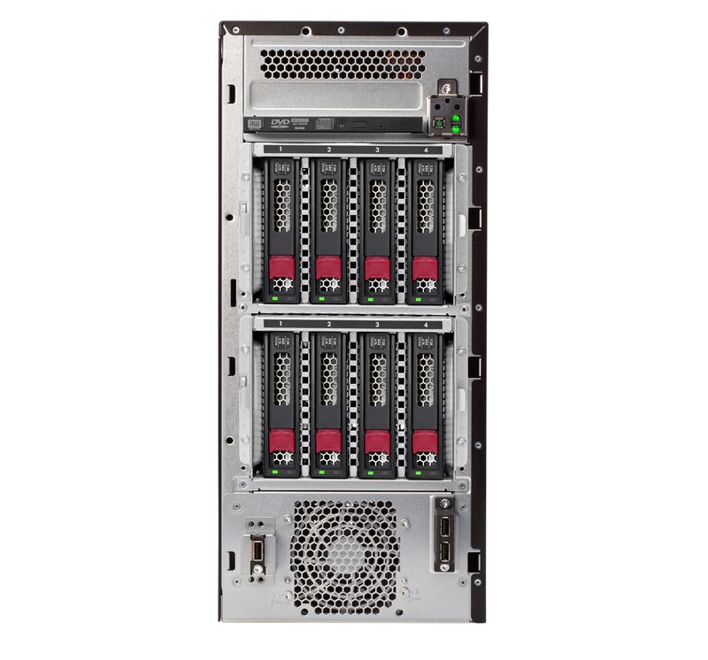 HPE-ProLiant-ML110-Gen10-server-Tower--4.5U--Intel®-Xeon®-Bronze-3206R-19-GHz-16-GB-DDR4-SDRAM-550-W