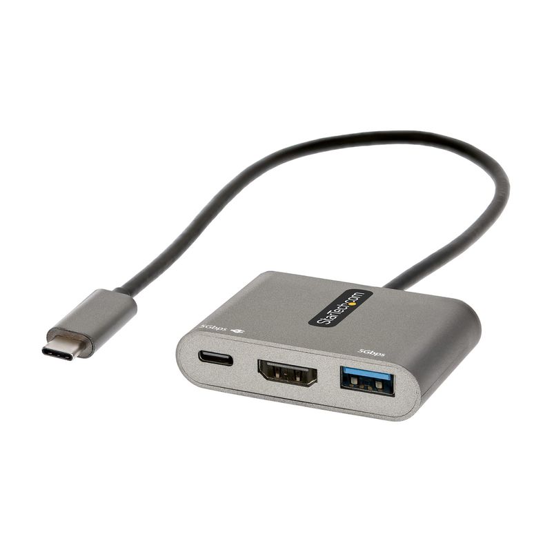 StarTech.com-Adattatore-multiporta-USB-C---Convertitore-USB-C-a-HDMI-4K-100W-PD-Pass-Through-Hub-USB-3