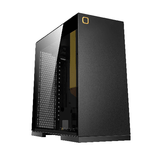 Geometric Future Lohan Case Mid Tower No-Power Vetro Temperato minITX-mATX-ATX-SSI-EEB Nero