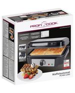 Macchina-per-waffle-ProfiCook-2-pieghe-PC-WA-1240---acciaio-inossidabile