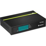 Trendnet TPE-TG80G switch di rete Non gestito Supporto Power over Ethernet (PoE) Nero