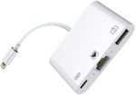 Microconnect-W125648613-Lightning-Bianco--LIGHTNING-HUB---iPhone---iPad---Lightning---RJ45---Power---Adapter-with-Lightn