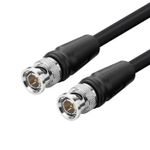 Microconnect BNC-HDSDI-3M cavo coassiale RG-6 Nero (12G-SDI BNC cable 3m - Warranty: 300M)