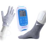 TensCare perfect TENS stimolatore di muscolo elettronico Piastra adesiva Blu, Bianco