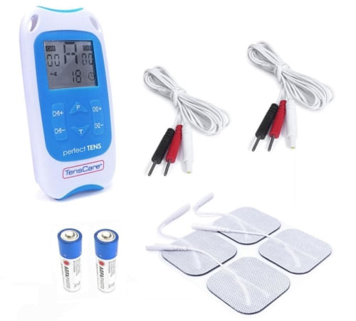 TensCare-perfect-TENS-stimolatore-di-muscolo-elettronico-Piastra-adesiva-Blu-Bianco