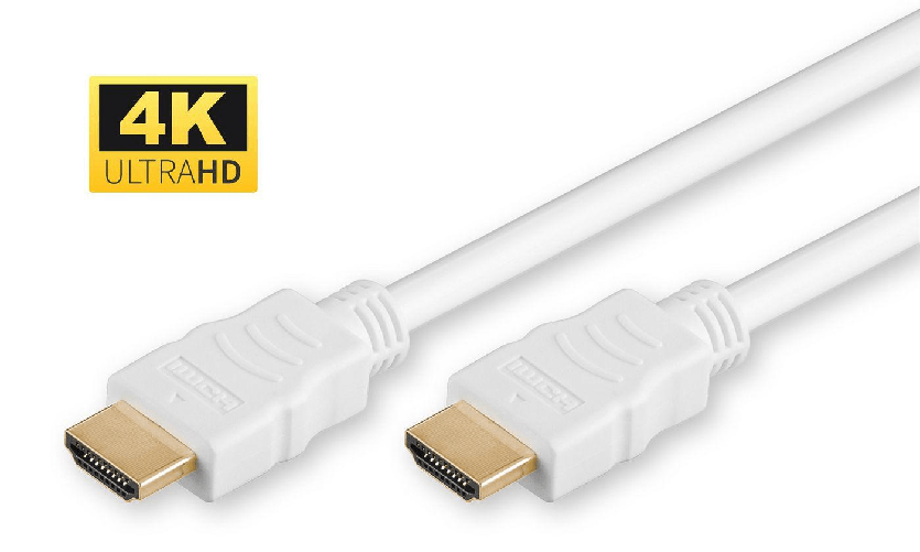 Microconnect HDM191915V1.4W cavo HDMI 15 m HDMI tipo A [Standard] Bianco (HDMI High Speed cable, 15m, - White High Speed