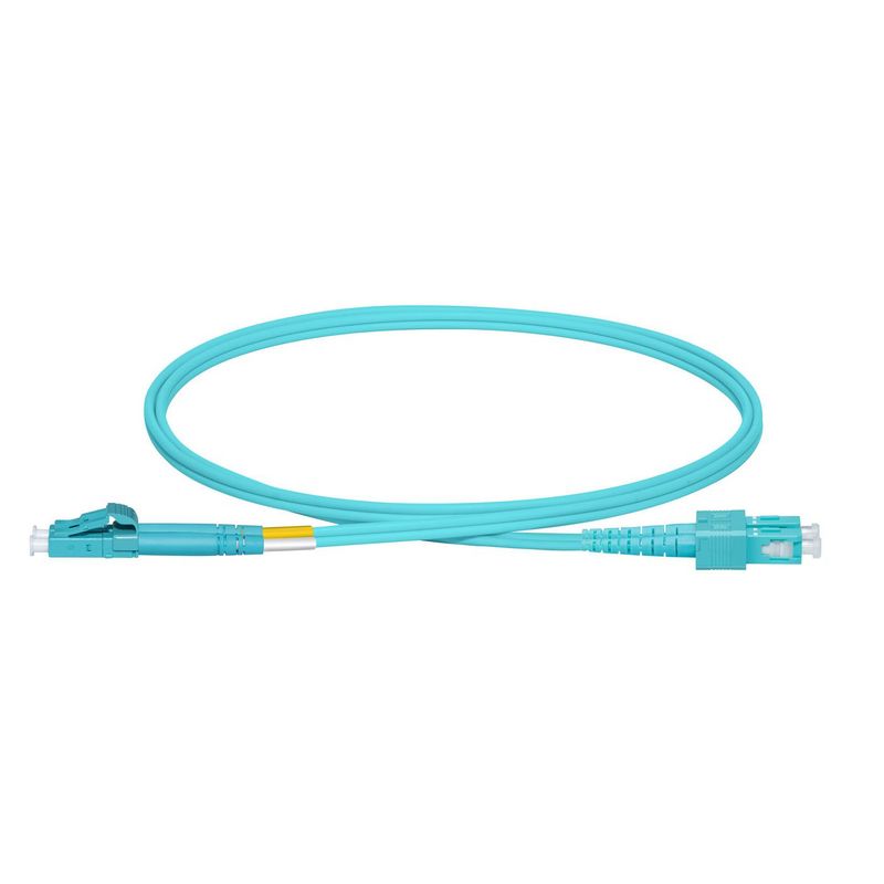 Lanview-LVO231303-cavo-a-fibre-ottiche-2-m-2x-LC-2x-SC-OM3-Colore-acqua--LC-SC-multi-mode-fibre-cable---dublex-OM3-50-12