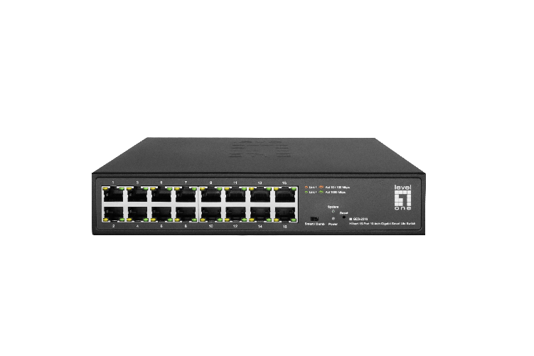 LevelOne-GES-2216-switch-di-rete-Gestito-L2-Gigabit-Ethernet--10-100-1000--Nero