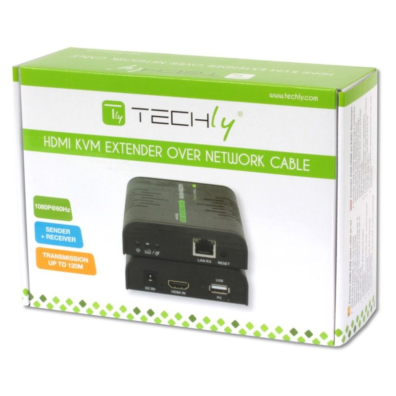 Techly-IDATA-HDMI-KVM2-estensore-KVM-Trasmettitore-e-ricevitore