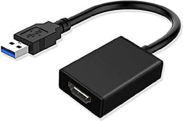 Microconnect MC-USB3.0HDMI cavo e adattatore video 0,15 m HDMI tipo A [Standard] USB tipo A Nero (USB 3.0 to HDMI graphi