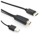 Microconnect-HDMI-DP-CON3-cavo-e-adattatore-video-3-m-HDMI-tipo-A--Standard--DisplayPort-Nero--HDMI-to-DisplayPort-Conve