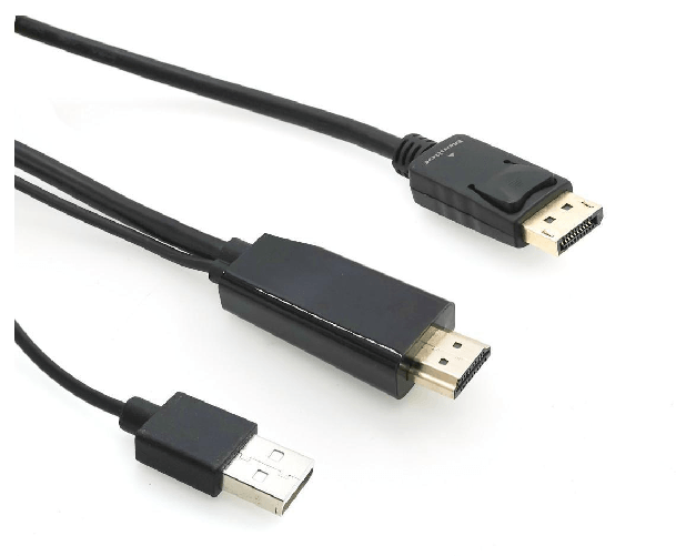 Microconnect HDMI-DP-CON3 cavo e adattatore video 3 m HDMI tipo A [Standard] DisplayPort Nero (HDMI to DisplayPort Conve