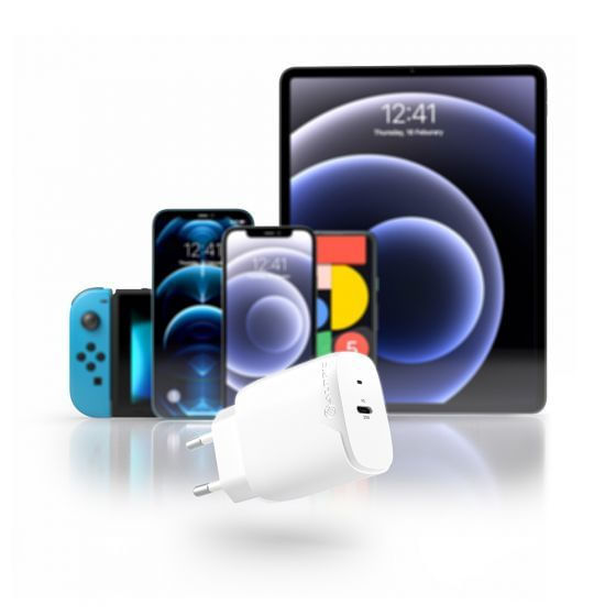 ALOGIC-WC1X20-EU-Caricabatterie-per-dispositivi-mobili-Smartphone-Bianco-AC-Interno