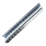 Lanview LOGON RAX410 porta accessori Kit di guide per scaffale (12U INSTALLATION RAIL, - GALVANIZED, 1SET=2PCS.