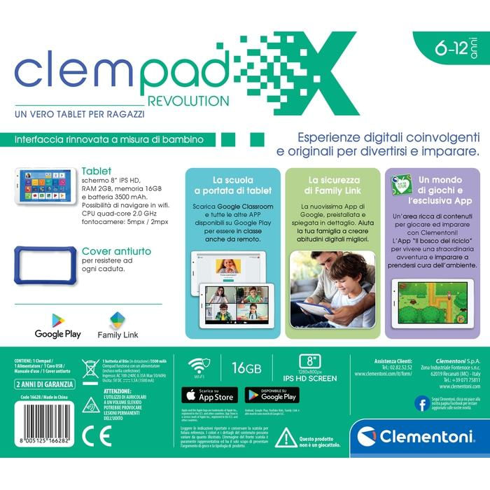 Clementoni-16628-tablet-da-bambino-16-GB-Wi-Fi-Bianco