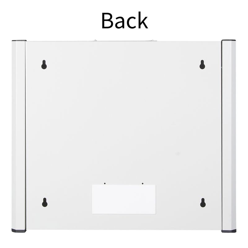 LOGON-RWP09U56WH-rack-9U-Da-parete-Bianco--19---9U-Rack-Wall-Mount-Pro---600-x-560-x-512mm---White---Warranty--60M-
