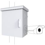 Lanview RCCTV004 rack 0U Bianco (Maxi Classic Pole Mounted - CCTV Cabinet For 4 cameras - 575 x 425 x 700mm - White - Wa