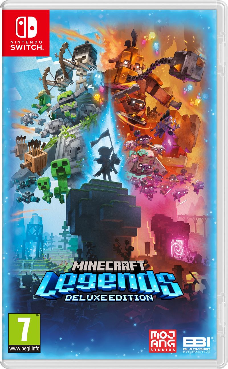 Nintendo-Minecraft-Legends---Deluxe-Edition-Cinese-semplificato-Tedesca-DUT-Inglese-ESP-Francese-ITA-Giapponese-Coreano-Portoghese-Russ