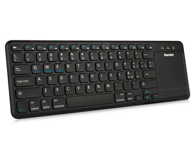 Hamlet-XKK400ITA-tastiera-RF-Wireless-QWERTY-Italiano-Nero