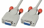 Lindy-3m-Null-modem-cable-cavo-seriale-Bianco--Null-modem-cable-9-pin---coupling-coupling-3m---Warranty--120M-