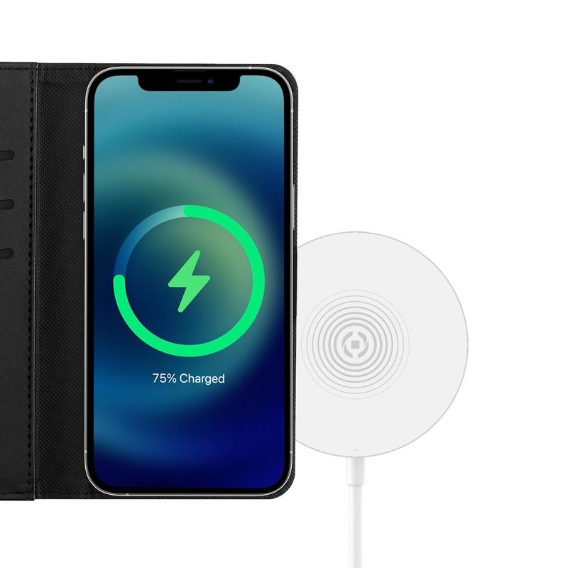 Celly-Wallymag-custodia-per-cellulare-155-cm--6.1---Custodia-a-borsellino-Nero