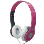 Ewent EW3575 cuffia e auricolare Cuffie Cablato A Padiglione MUSICA Rosa