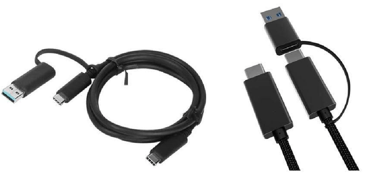 Microconnect-USB3.1CCA1-cavo-USB-1-m-USB-3.2-Gen-1--3.1-Gen-1--USB-C-Nero--USB-C-Cable-Cable-1m---with-one-USB-3.0-A-ad