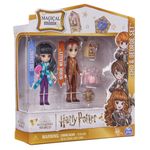 Wizarding-World---Set-Amicizia-con-personaggi-George-Weasley-e-Cho-Chang---Bambole-da-7.5cm---2-accessori---Giocattoli-per-bambini-dai-6-anni-in-su