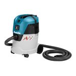 Makita VC2512L estrattore di polvere Nero, Blu, Metallico 25 L 1000 W