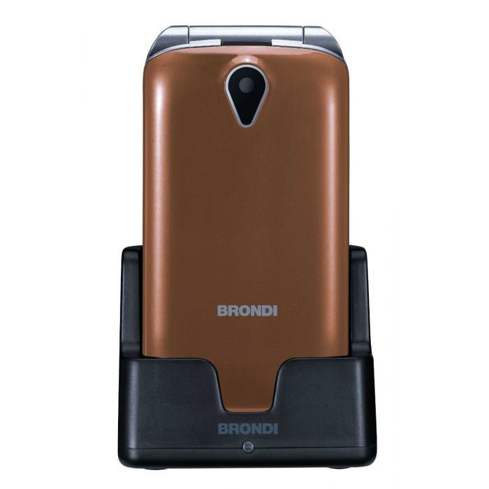 Brondi-Amico-Mio-4G-711-cm--2.8---106-g-Bronzo-Telefono-per-anziani