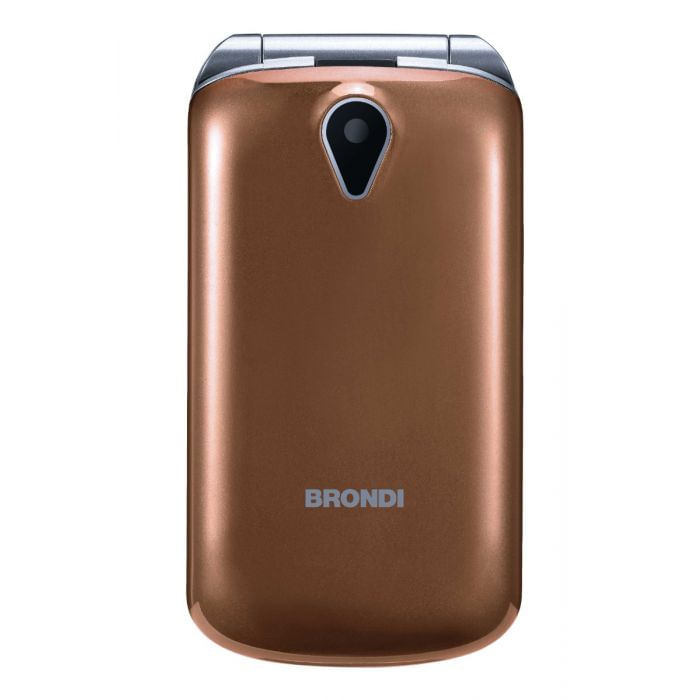 Brondi-Amico-Mio-4G-711-cm--2.8---106-g-Bronzo-Telefono-per-anziani