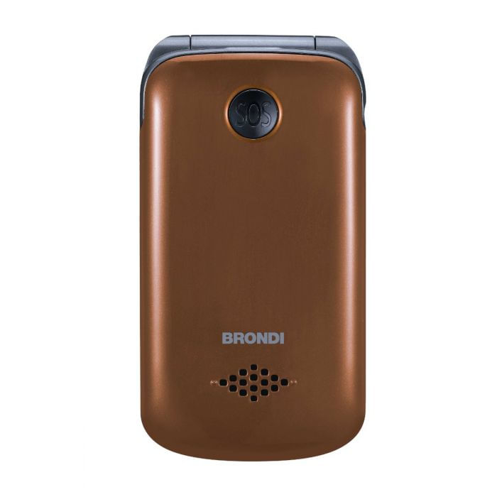 Brondi-Amico-Mio-4G-711-cm--2.8---106-g-Bronzo-Telefono-per-anziani