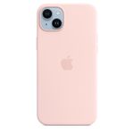 Apple Custodia MagSafe in silicone per iPhone 14 Plus - Rosa creta (IPHONE 14 PLUS SI CASE CHALK PINK)