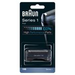 Braun Series 1 Testina di Ricambio per Rasoio Elettrico Uomo 11B Nero. Compatibile con i rasoi