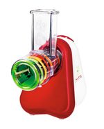 Moulinex-Fresh-Express-DJ755G-Affettatutto-Grattugia-Elettrico-5-Funzioni-di-Taglio-150-W-1-Liter-1-Decibel-plastica-Rosso