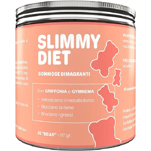 Aloha Labs  Slimmy Diet Caramelle Gommose Dimagranti Integratori per Dimagrire Velocemente Pancia e