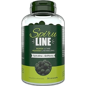 Aloha Labs  Spiruline Caramelle Gommose Dimagranti Forti con Alga Spirulina