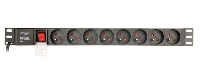 EnerGenie--PDU--8-connessioni-francesi-1U-16A-connettore-C14-3m-EG-PDU-014-FC14