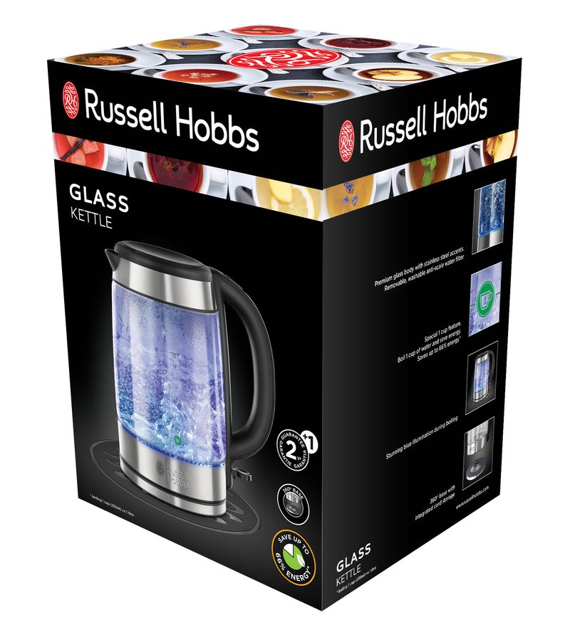 Russell-Hobbs-21600-57-bollitore-elettrico-17-L-2200-W-Acciaio-inossidabile-Trasparente