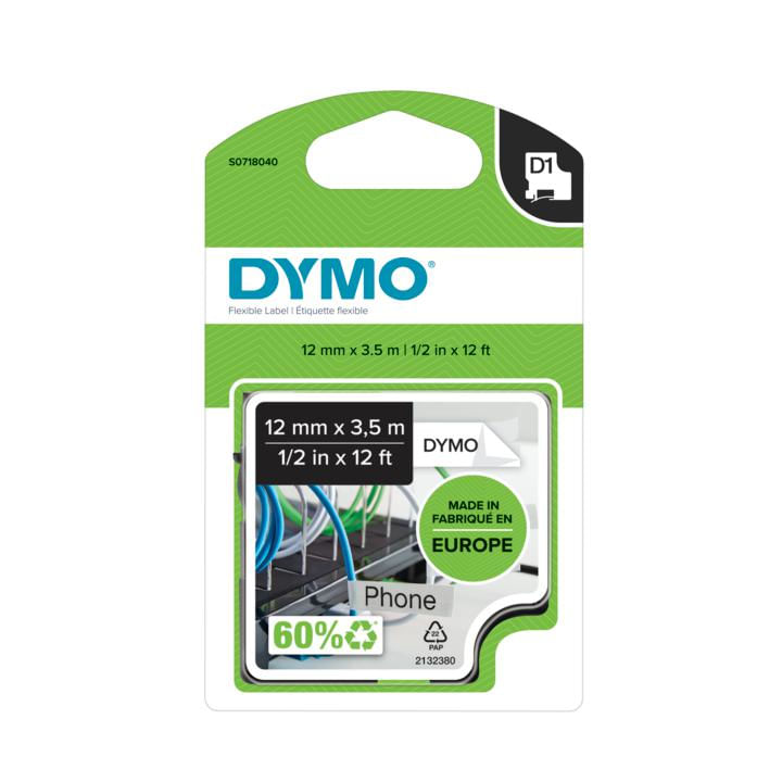 DYMO-D1---Durable-Etichette---Nero-su-bianco---12mm-x-5.5m