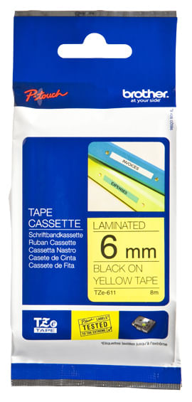 Brother-TZE611-nastro-per-etichettatrice-TZ