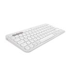 Logitech Pebble Keys 2 K380s tastiera Universale RF senza fili + Bluetooth QWERTY US International Bianco