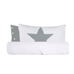 NOVILUNIO.IT  Parure letto lenzuola Cotone Tinta Unita Bianco e Federe Bifaccia 100% cotone made in
