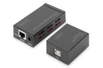 Digitus-Extender-USB-hub-USB-2.0-4-porte