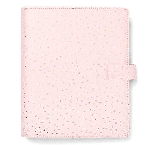 FILOFAX Organiser f.to A5 233x217x46mm c/cinturino Confetti rosa Filofax
