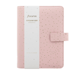 FILOFAX Organiser Confetti - f.to Personal - 187 x 153 x 40 mm - con cinturino - rosa - Filofax