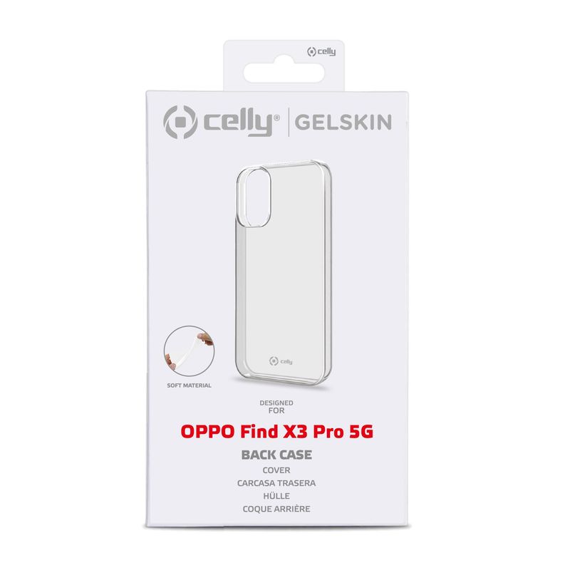 Celly-GELSKIN977-custodia-per-cellulare-17-cm--6.7---Cover-Trasparente