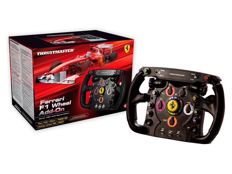 Thrustmaster-Ferrari-F1-Nero-RF-Volante-Analogico-PC-Playstation-3