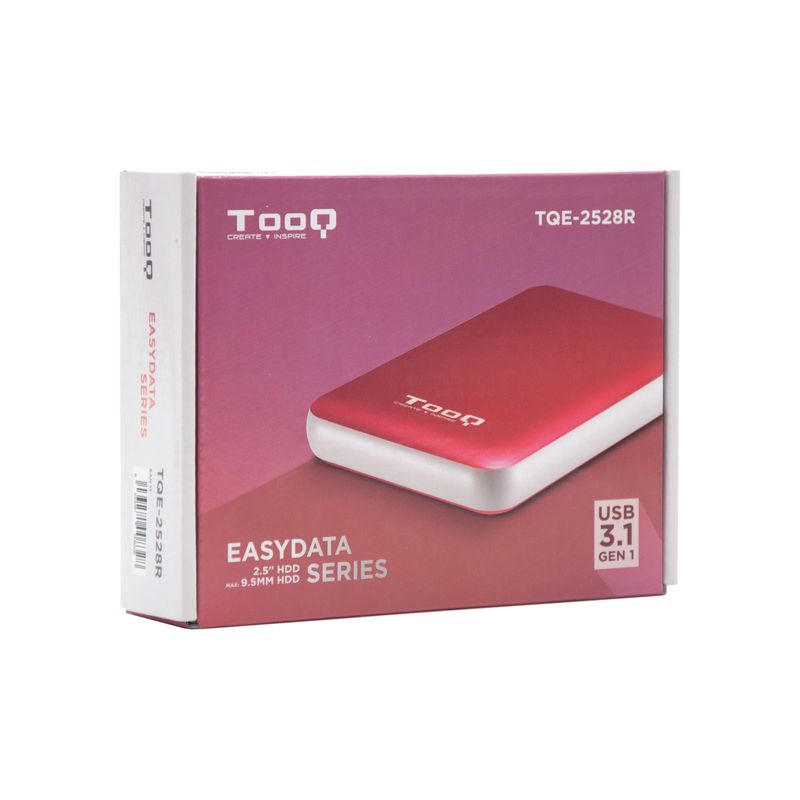 TooQ-TQE-2528R-contenitore-di-unitAA -di-archiviazione-Box-esterno-SSD-Rosso-2.5-