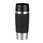 EMSA TRAVEL MUG Waves thermos e recipiente isotermico 0,36 L Nero